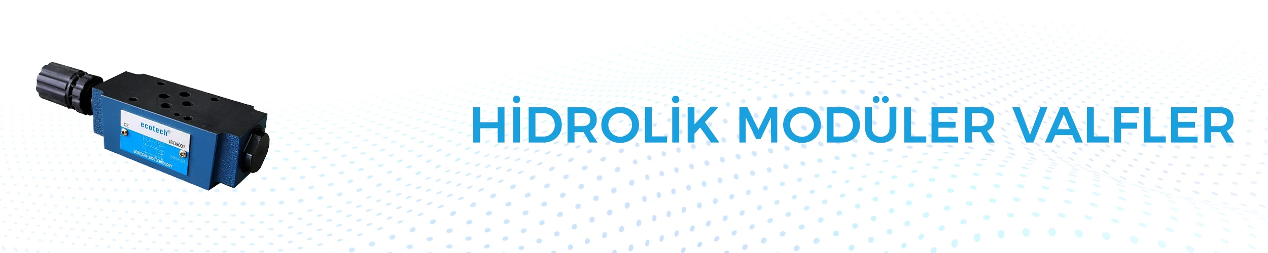 hidrolik moduler valfler